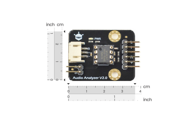 Audio Analyzer Module, MSGEQ7, 7 Frequency Bands, Arduino Compatible