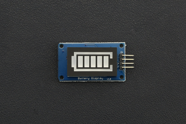 Battery Capacity Indicator, 3.3V-5.5V, 8 Brightness Levels