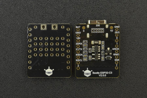 Beetle ESP32-C3 mikrocontroller (WiFi, BT5)