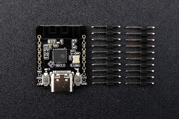 Beetle ESP32 C6 Mini  for Wireless Smart Wearable Device, supports BLE, Battery Charging.