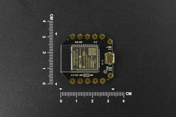 Beetle ESP32 layout og pinout