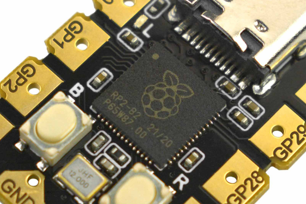 Mini Development Board Beetle RP2040, Dual-Core, 2M Flash, 8 GPIO