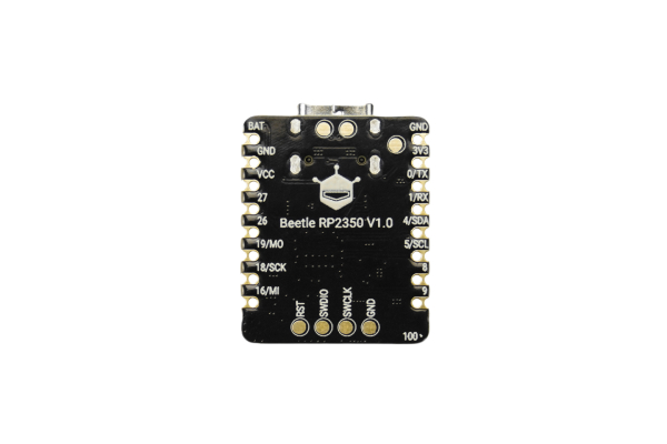 Beetle RP2350 Mini Dual-Core Development Board (ARM Cortex-M33 / RISC-V)
