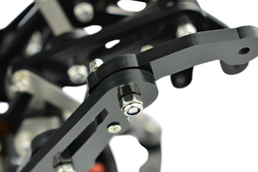 Robot Hand Bionic (Right), Acrylic, 5 Micro Servos, Arduino Compatible