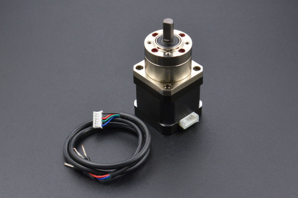 Stepper Motor, Bipolar with Planet Gear Box, 18kg.cm