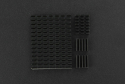 Heatsink Kit Black Aluminum w/ Adhesive for Raspberry Pi 4B