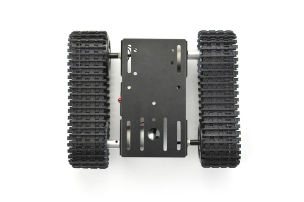 Tracked Robot Chassis Black Gladiator, Aluminium, High Power Motors