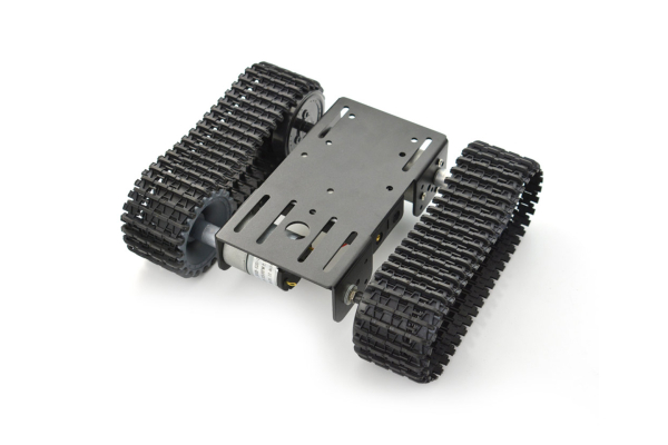 robot-chassis med tilslutning