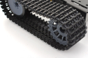 Tracked Robot Chassis Black Gladiator, Aluminium, High Power Motors
