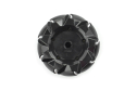 Mecanum Wheel Black (97mm) - Left, 9 Rollers, 15kg Load