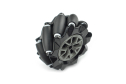 Mecanum Wheel 97mm, Black, Right, Omnidirectional, 15kg Load