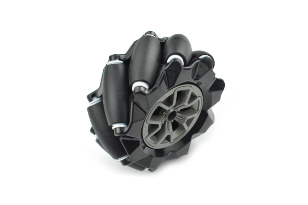Mecanum Wheel 97mm, Black, Right, Omnidirectional, 15kg Load