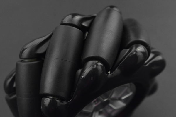 Mecanum Wheel 60mm, Black, with Motor Shaft Coupling, Left