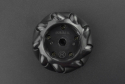 Mecanum Wheel Black 60mm with Motor Shaft Coupling, Right