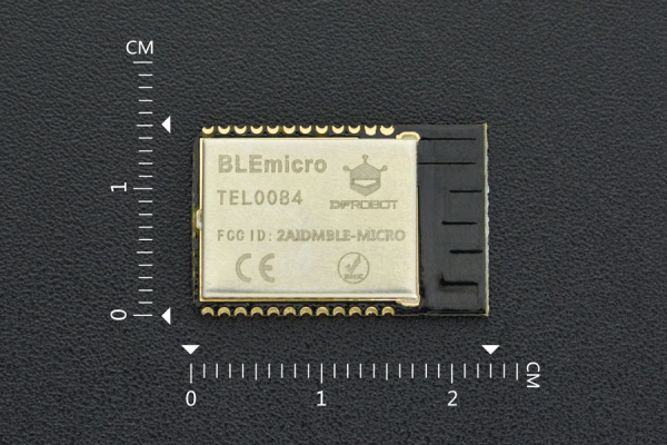 BLE Module BLE Micro - Super Compact, Bluetooth 4.0, 24x15mm, iBeacon