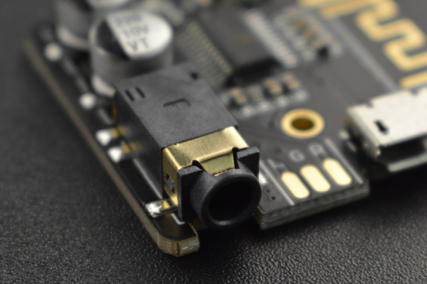 Audio Receiver Board Bluetooth 5.0, Auto Reconnect, USB/Battery Powered