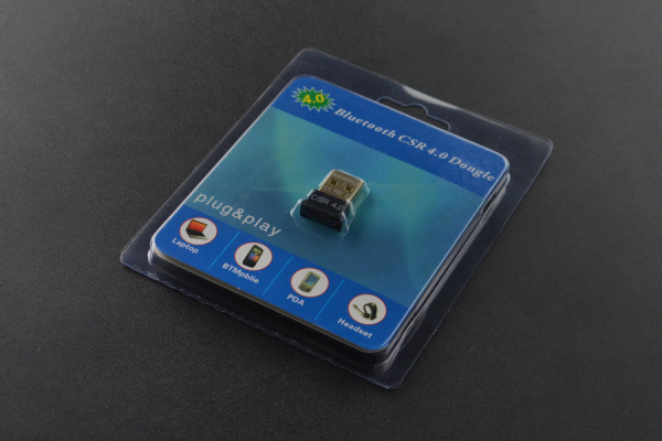 Bluetooth Adapter Mini, USB2.0, 20m Range, 3Mbps, Win/Mac OS