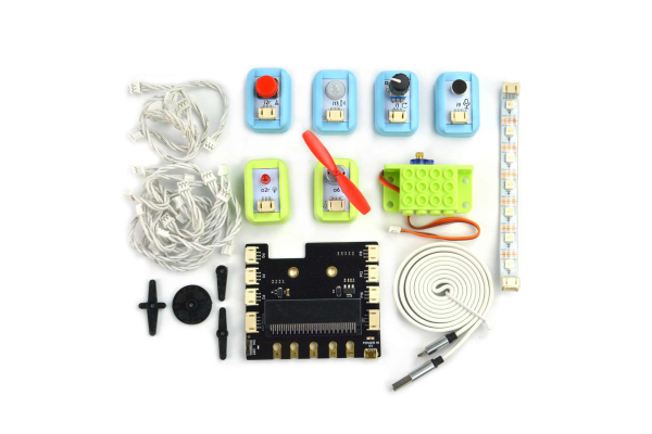 Boson Starter Kit for micro:bit, 8 Modules, Sound/Light/Motion Interaction