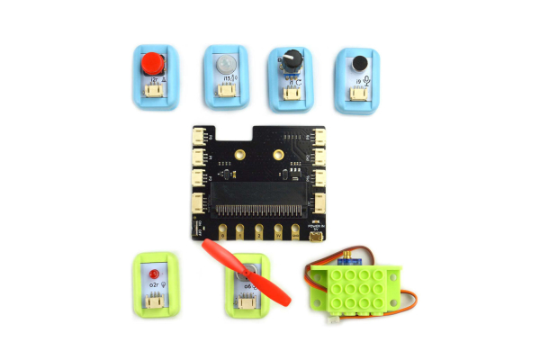 Boson Starter Kit for micro:bit, 8 Modules, Sound/Light/Motion Interaction