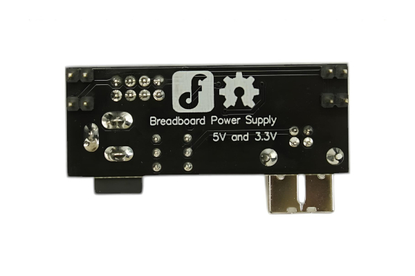 Power Supply Breadboard, 5V/3.3V, 6-12V Input, 500mA, USB/DC