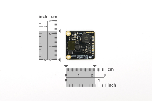 60GHz mmWave Indoor Fall Detection Sensor, C1001, for Arduino, ESP32, micro:bit, 11 Meters