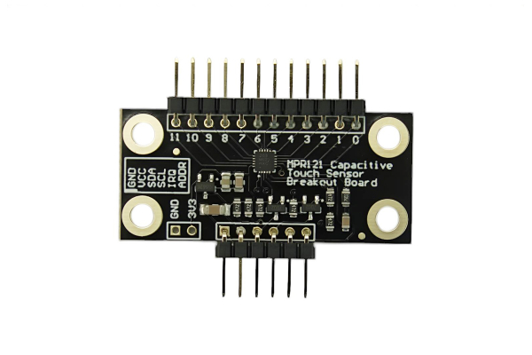 kapacitivt touch-kit, 3 sensorer, MPR121