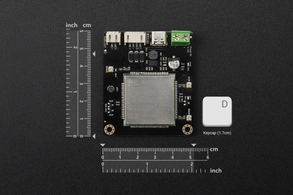 4G Communication and GNSS Positioning SIM7600G, CAT1, Compatible with Raspberry Pi, LattePanda