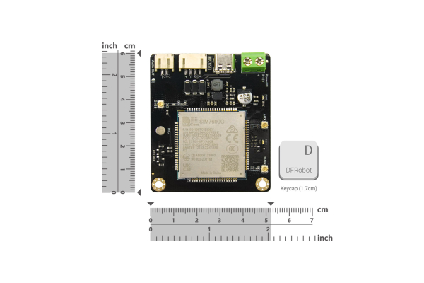 4G Communication and GNSS Positioning SIM7600G-H, CAT4, Compatible with Raspberry Pi, LattePanda