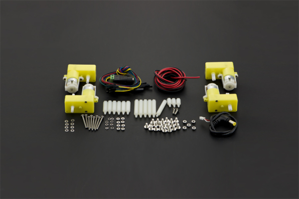 4WD Basic Robot Building Kit Cherokey, Arduino, Bluetooth, Sensors