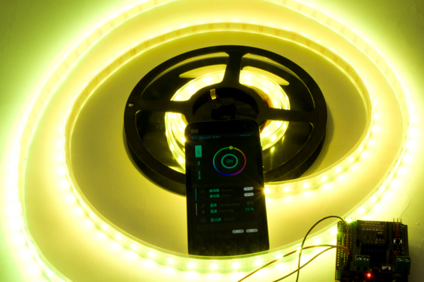 RGB LED Strip Kit, Colorful, Support iPhone & Android