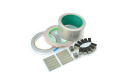 Conductive Material Pack: Copper & Aluminum Foil, Cloth Tape