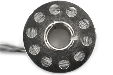 Conductive Stainless Thread, 10-15Ω, 0.42mm, 10m, 650C Resistant