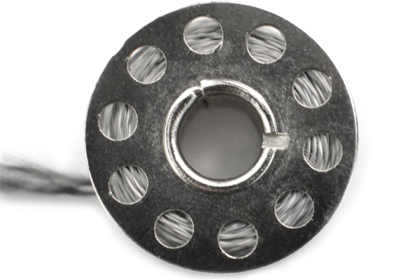 Conductive Stainless Thread, 10-15Ω, 0.42mm, 10m, 650C Resistant