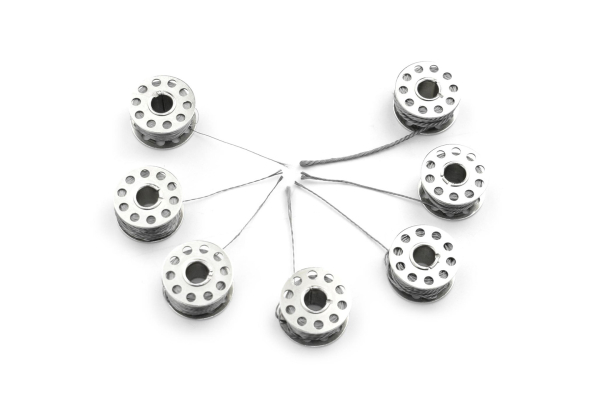 Conductive Stainless Thread, 20-25Ω, 0.33mm, 15m, 650C Resistant