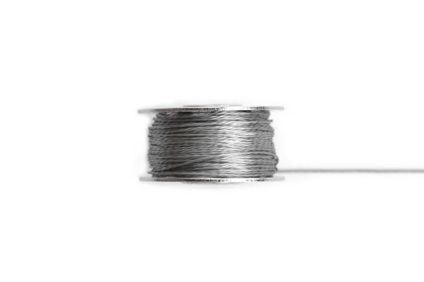 Conductive Stainless Thread, 20-25Ω, 0.33mm, 15m, 650C Resistant
