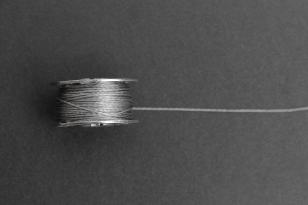 Conductive Stainless Thread, 20-25Ω, 0.33mm, 15m, 650C Resistant