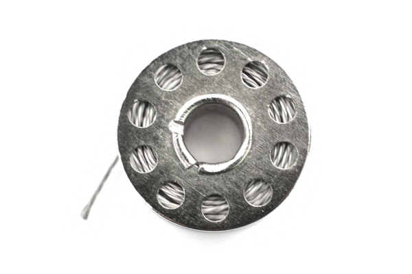 Conductive Thread 9Ω, Stainless, 0.45mm, 7m, High Temp