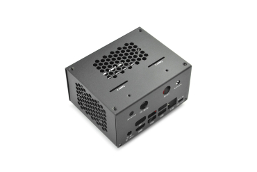 Cooling Case B01 for Jetson Nano, Dual Fans, Reset Switch, Blue LED