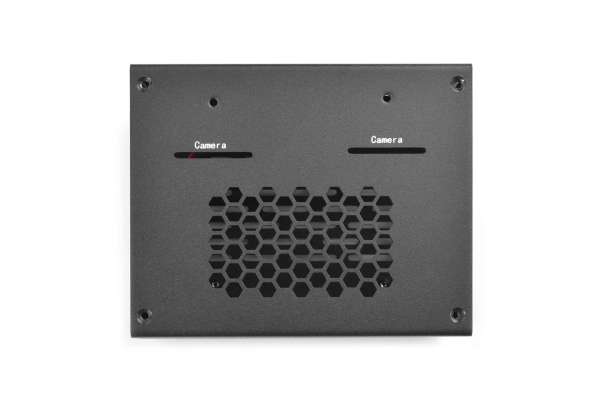 Cooling Case B01 for Jetson Nano, Dual Fans, Reset Switch, Blue LED