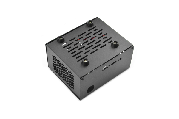 Cooling Case B01 for Jetson Nano, Dual Fans, Reset Switch, Blue LED