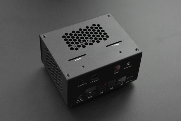 Cooling Case B01 for Jetson Nano, Dual Fans, Reset Switch, Blue LED