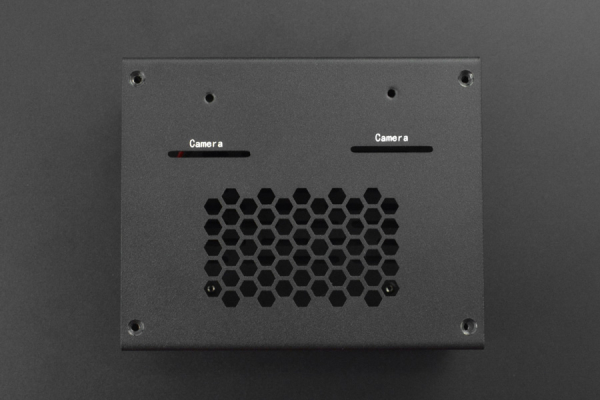 Cooling Case B01 for Jetson Nano, Dual Fans, Reset Switch, Blue LED