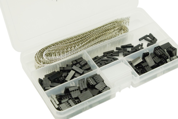 Crimp Pins Kit, Female Housing Pins, PH2.54, 500pcs, 1P-4P