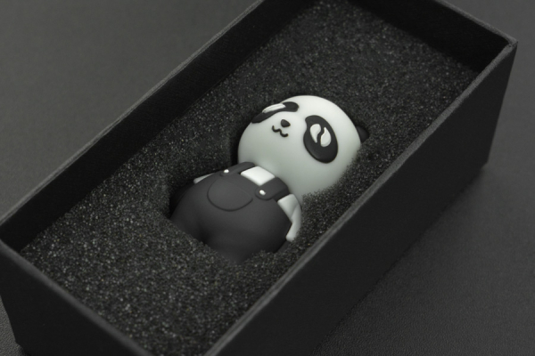 USB 3.0 Flash Drive, Cute LattePanda, 64GB, Silicone