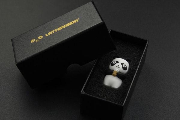 Silicone USB 3.0 Flash Drive, Model: Holding Coffee, 64GB, Cute LattePanda