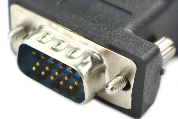 Adapter, DB15 Male to RJ45 Female, 20m Extender, 1080P, Plug & Play