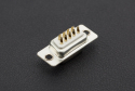 DB9 Female Connector, Solder Tail, RS232/RS422/RS485