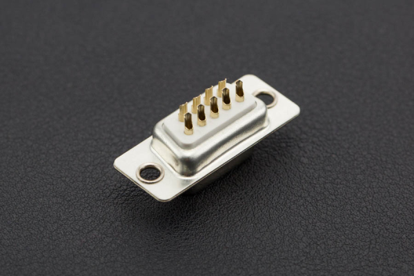 DB9 Female Connector, Solder Tail, RS232/RS422/RS485