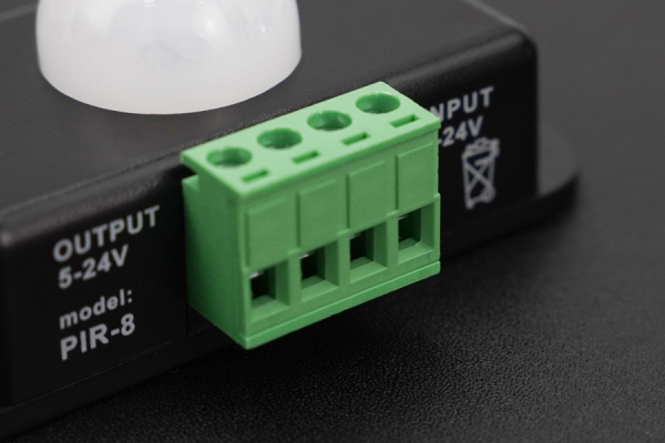 Infrared Body Sensor Switch, DC 12V/24V, 5-8m Range, Adjustable Delay