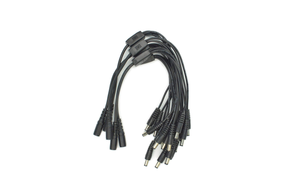 Power Cable DC 5.5*2.1 1F to 4M, 24V, 5A, PVC, Anti-Oxidation